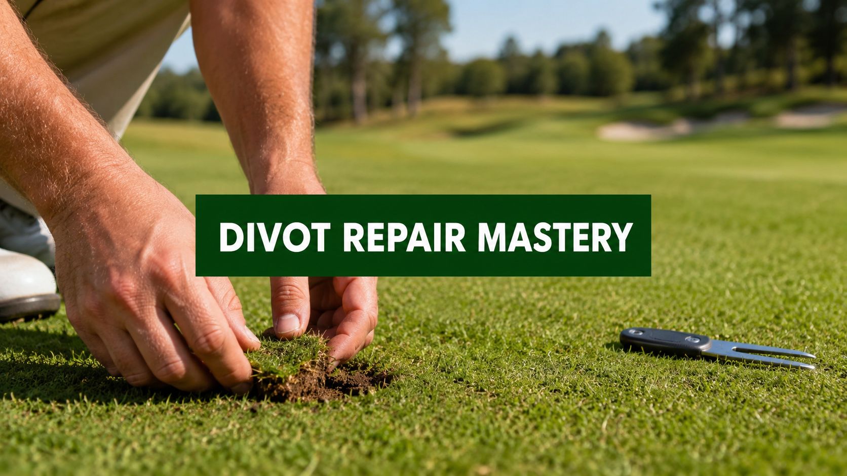 Proper Divot Repair Golf: Master Course Care in 2026