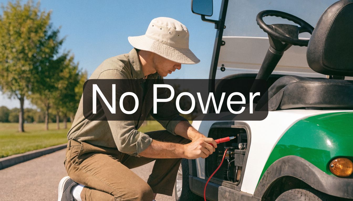 Electric Golf Cart Has No Power? A Step-by-Step Guide