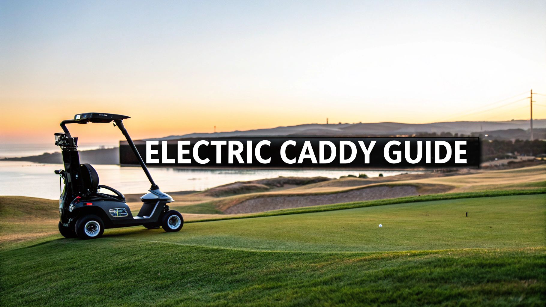 Your Guide to Walking Golf Carts Electric
