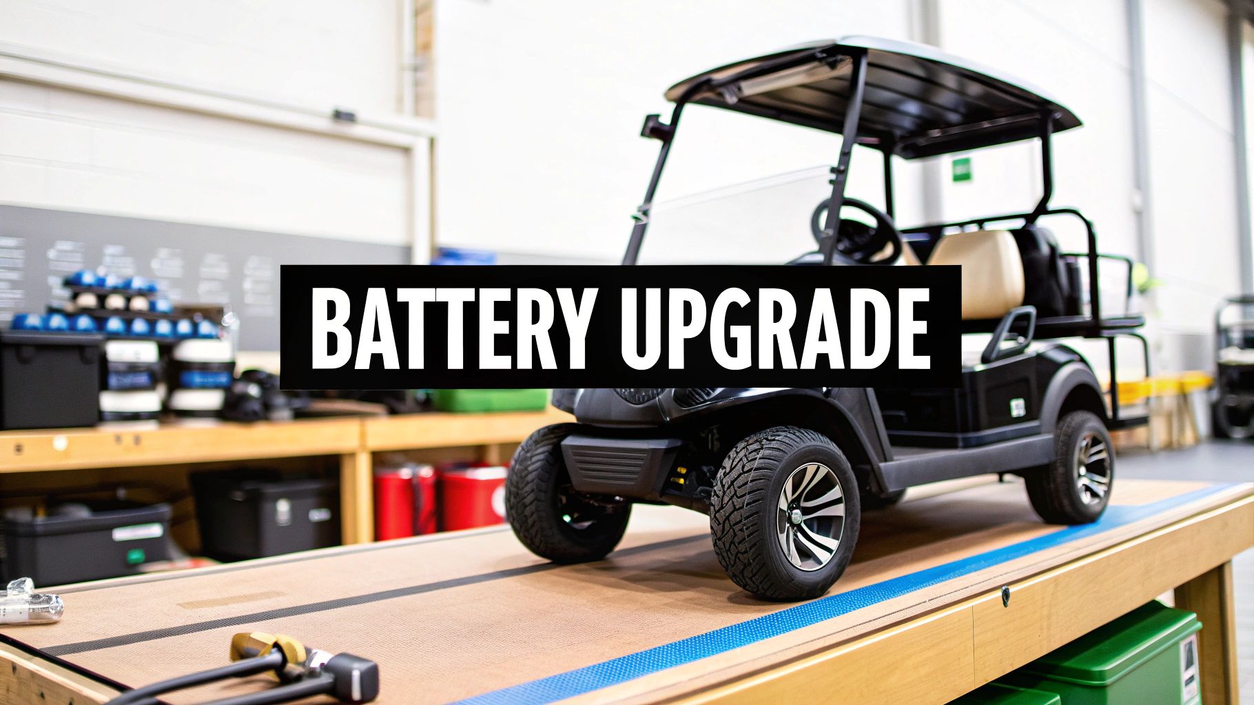 Your Guide to a Golf Cart Battery Upgrade