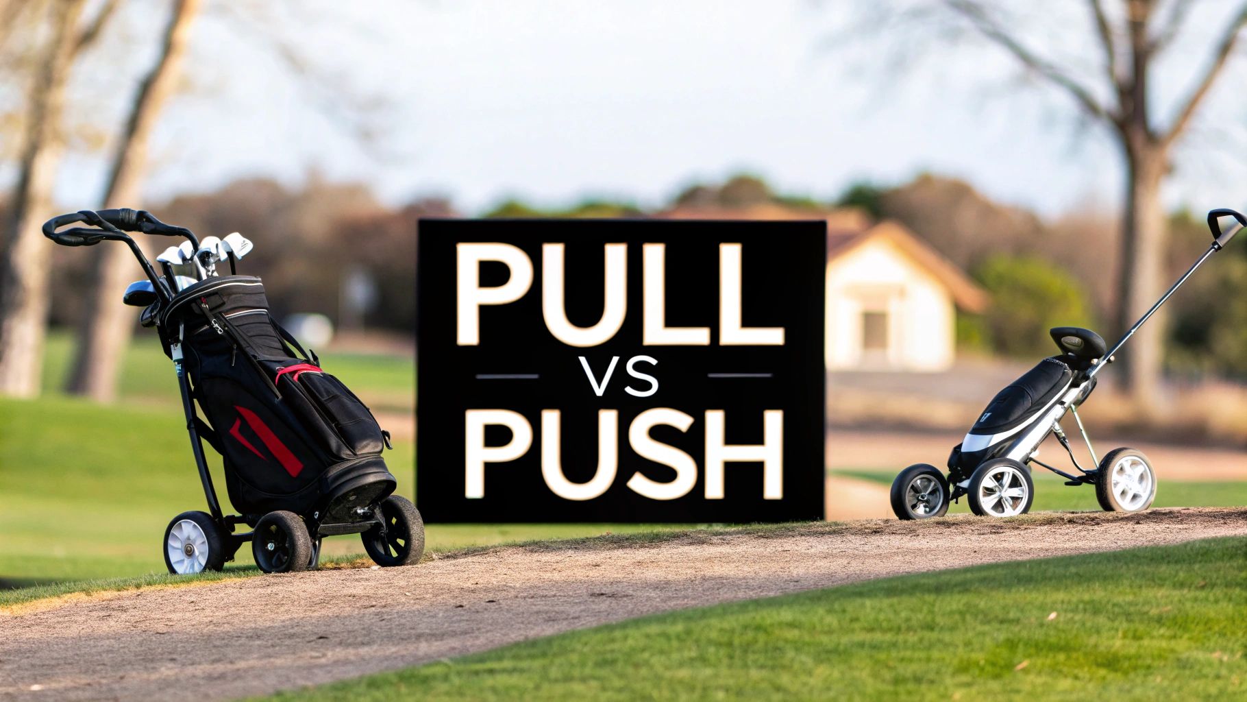 Understanding Golf Push Cart vs Pull Cart Basics