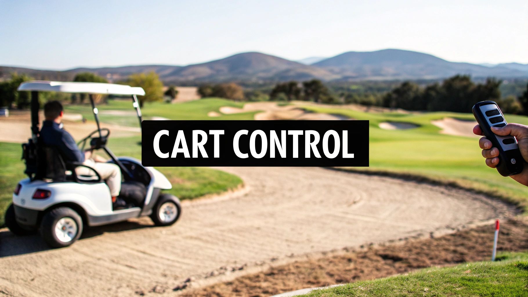 Master Your Cart Control Golf Remote