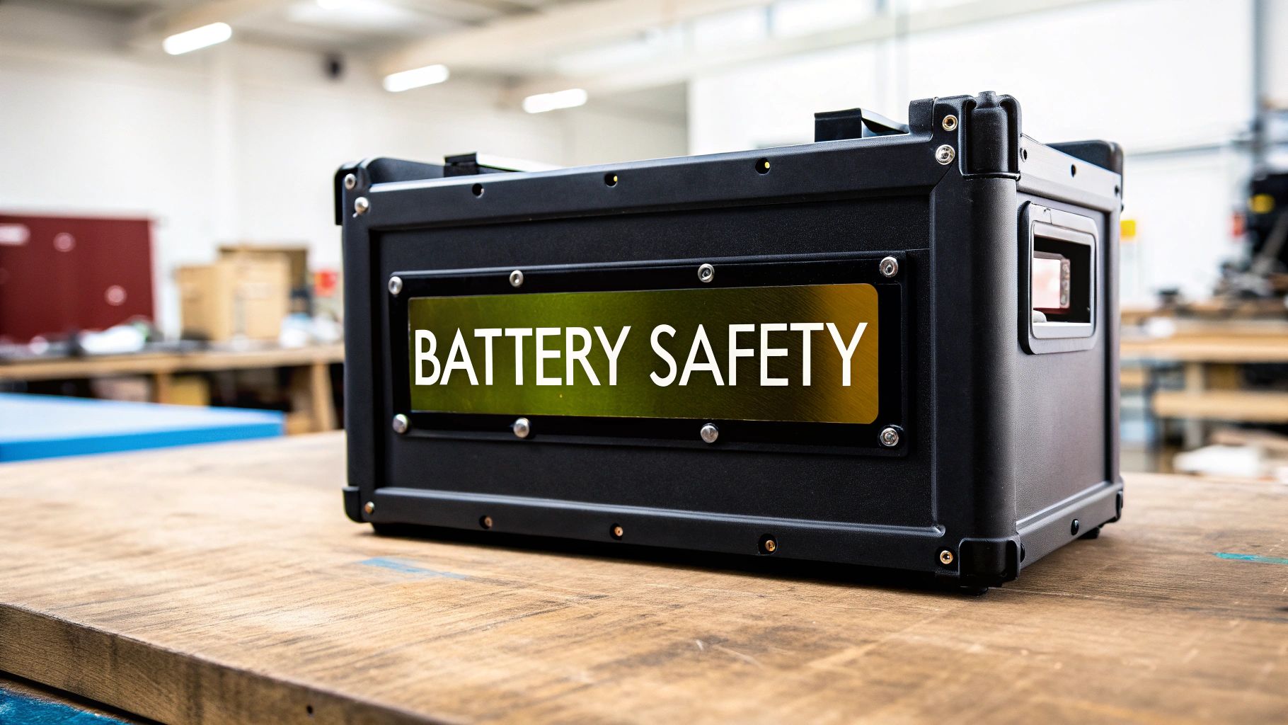 Your Essential Guide to a Fireproof Lithium Battery Container