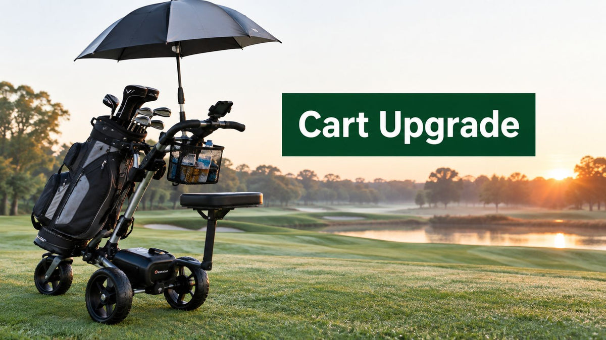 Golf Cart Attachment Guide to Upgrade Your Push Cart