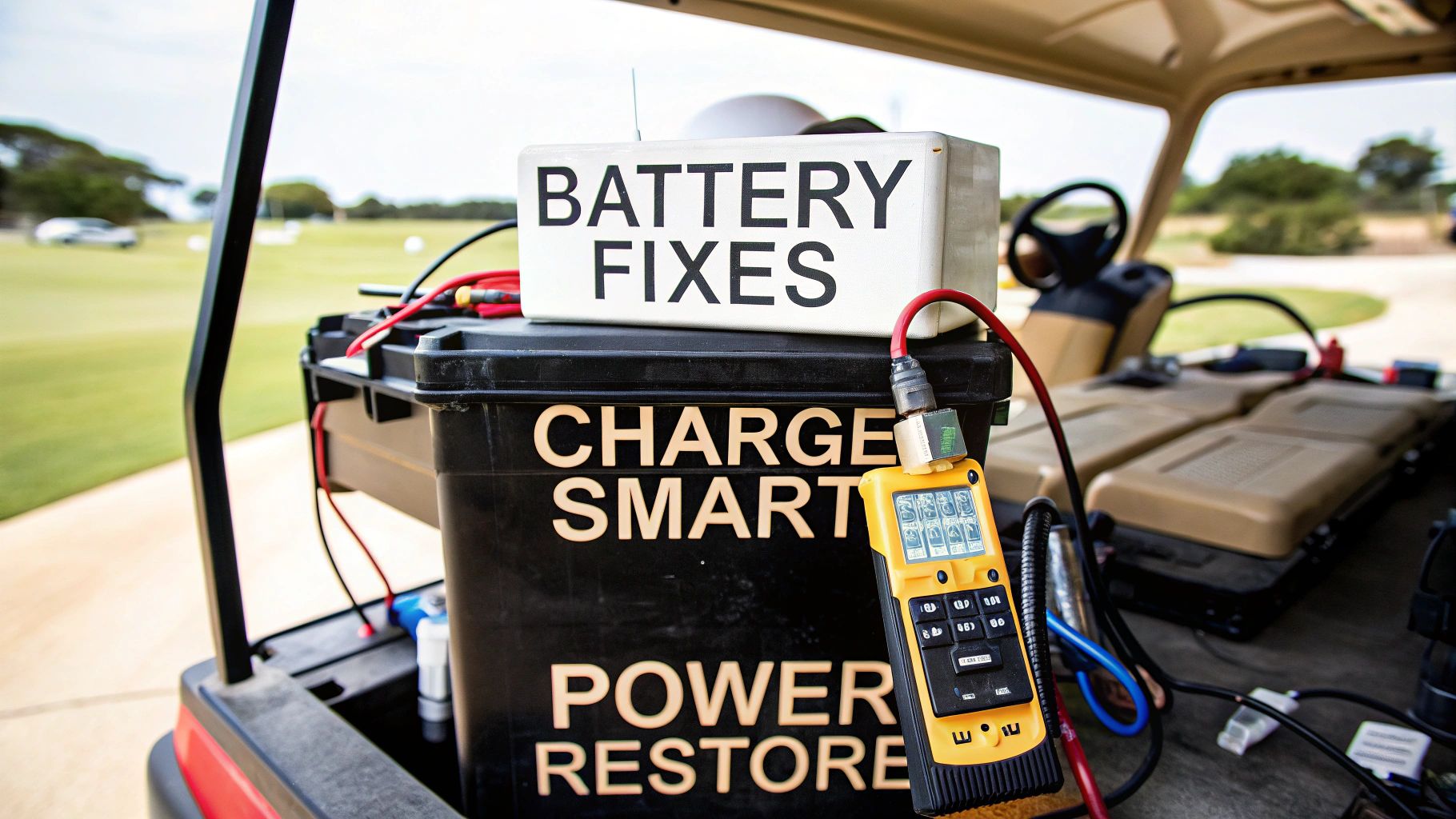 Golf Cart Battery Issues: Fixes for golf cart battery issues