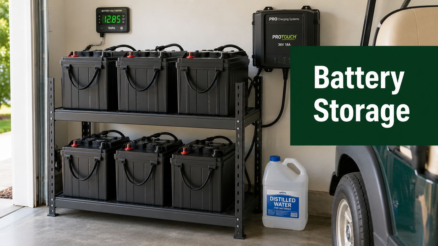 Golf Cart Battery Storage: A Pro's Guide for 2026