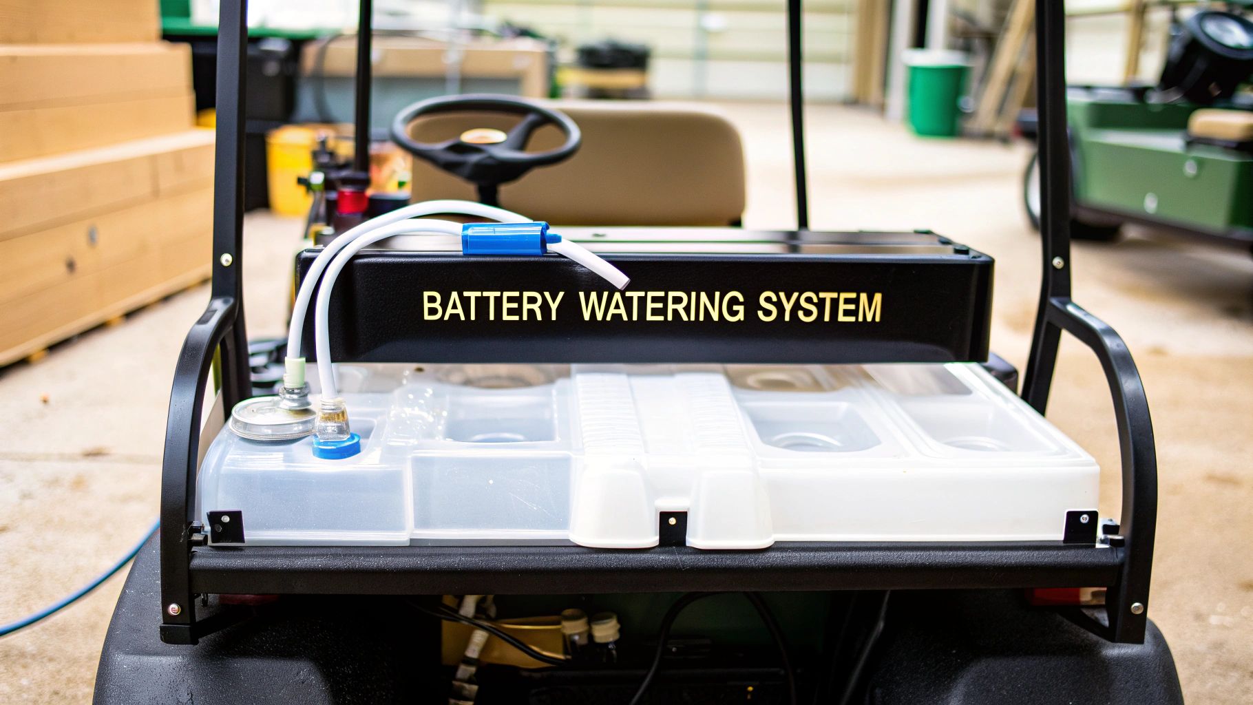 Your Complete Guide to a Golf Cart Battery Watering System