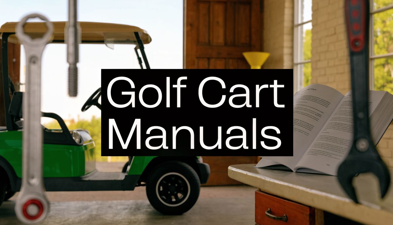 Golf Cart Manuals: Find, Read & Maintain Your Cart