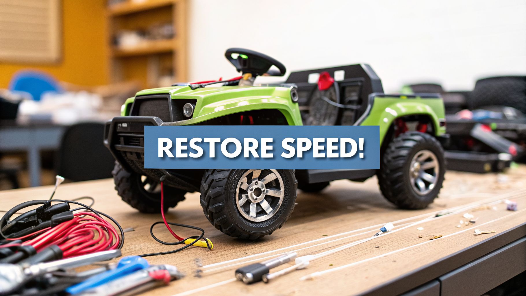Power Wheels Motor Replacement: Restore Speed!