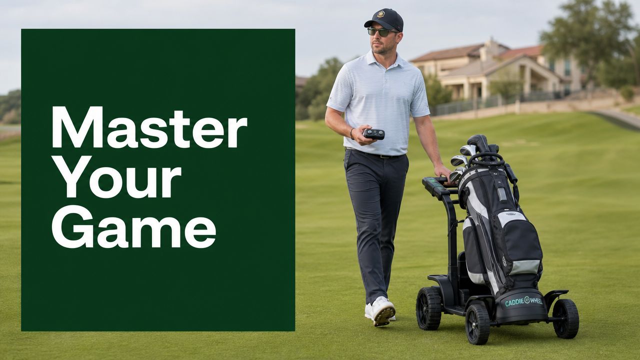 Caddie Wheel Quad Remote Control: Master Your Game
