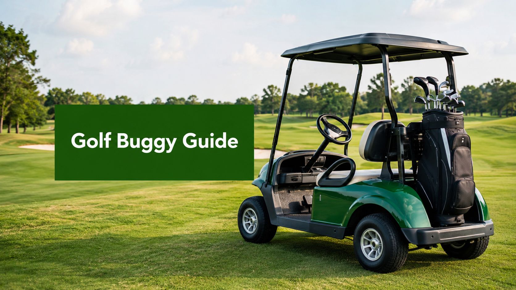 Single Seater Golf Buggies: Your 2026 Buyer's Guide
