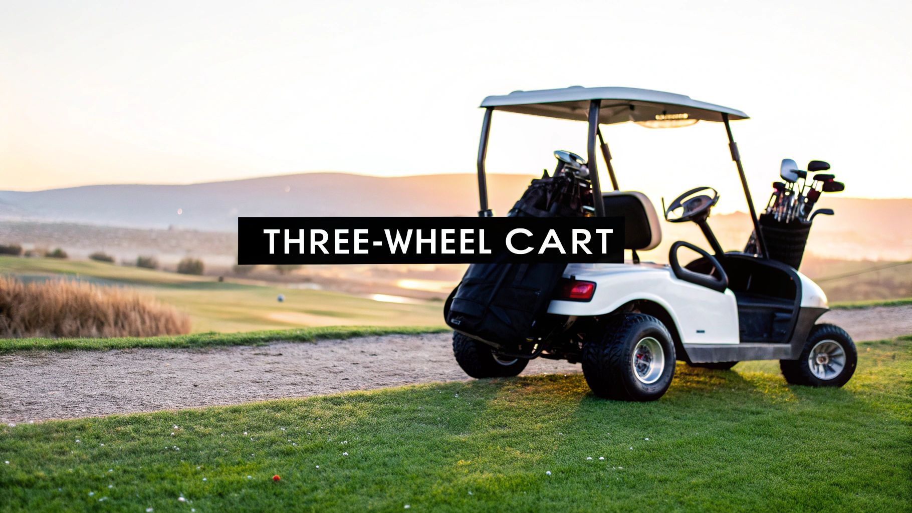 Choosing Your Perfect Three Wheel Cart A Golfer's Guide