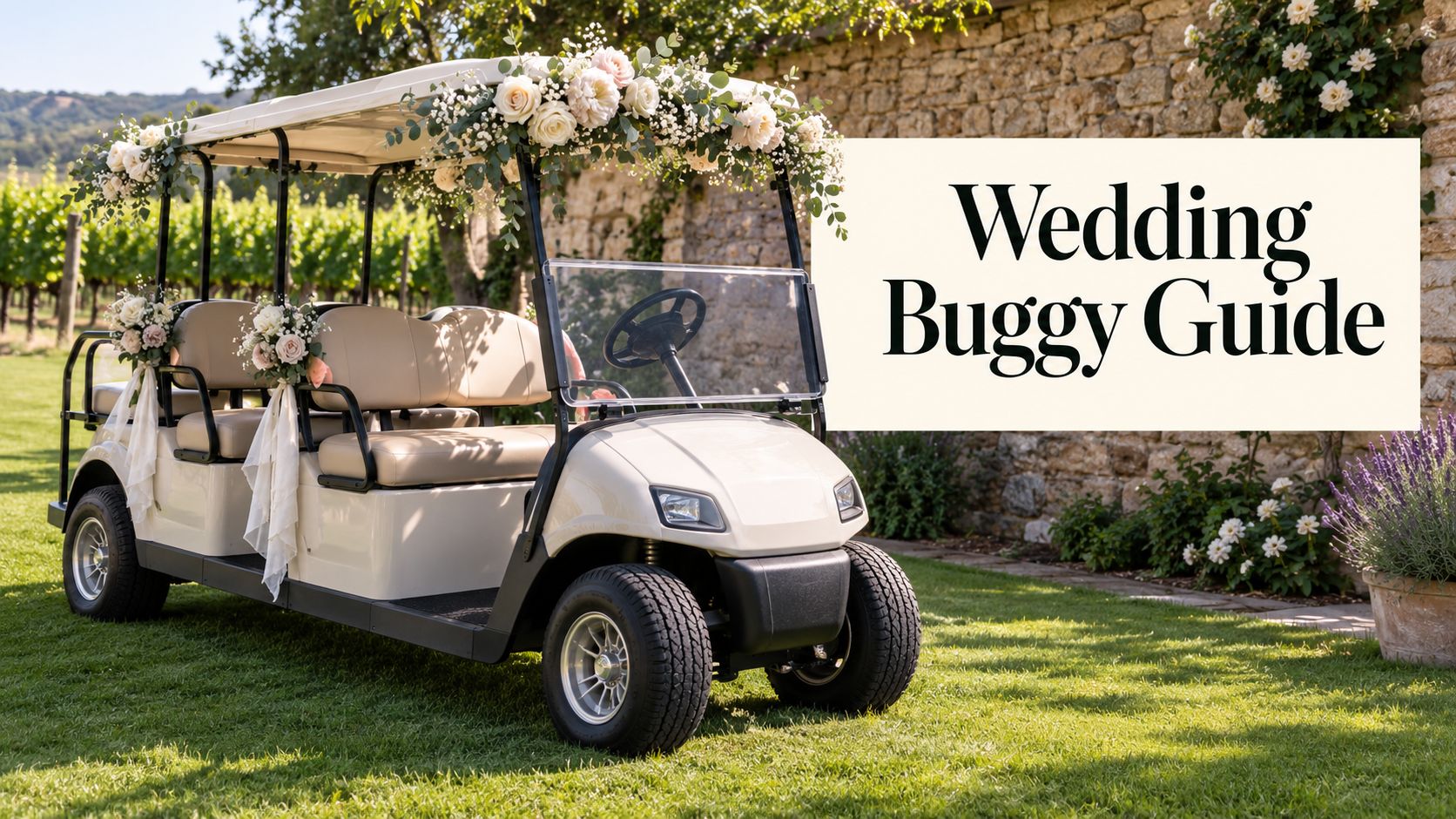 Wedding Golf Buggy Guide: Rent, Style, and Run It Right