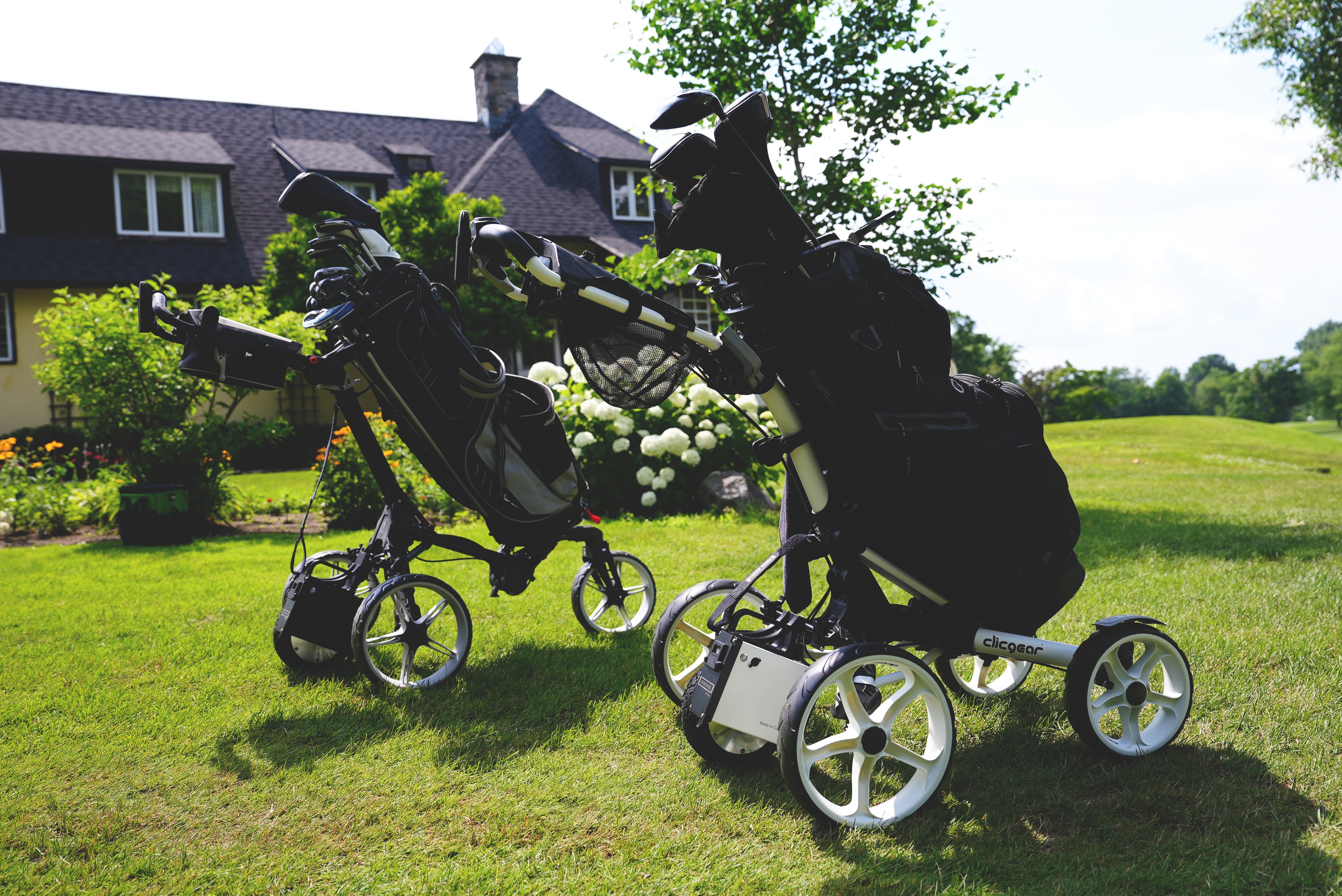 Clicgear 4.5 + Caddie Wheel Bundle