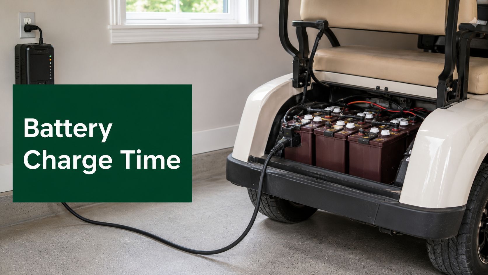 Golf Cart Battery Charging Time Explained