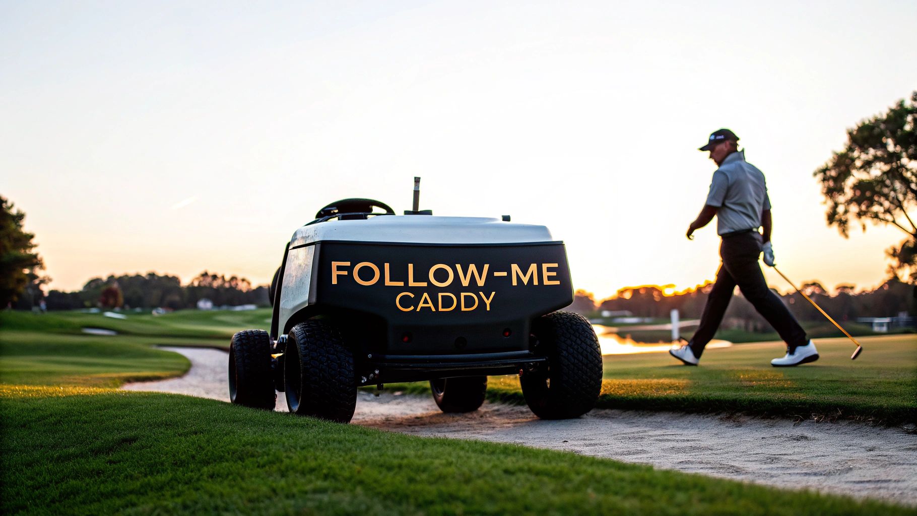 Best Electric Golf Push Cart That Follows You