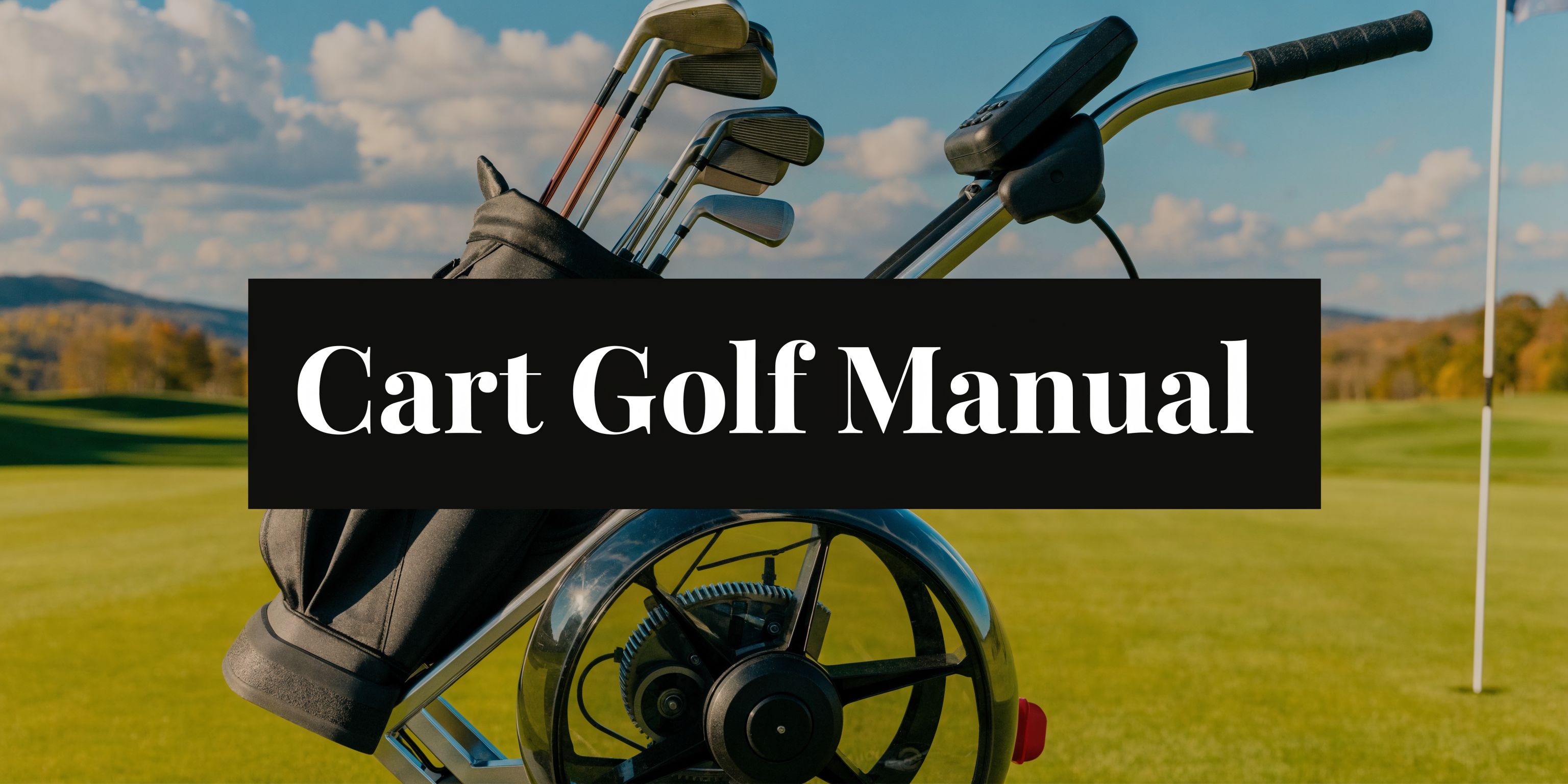Cart Golf Manual: Your Caddie Wheel User Guide