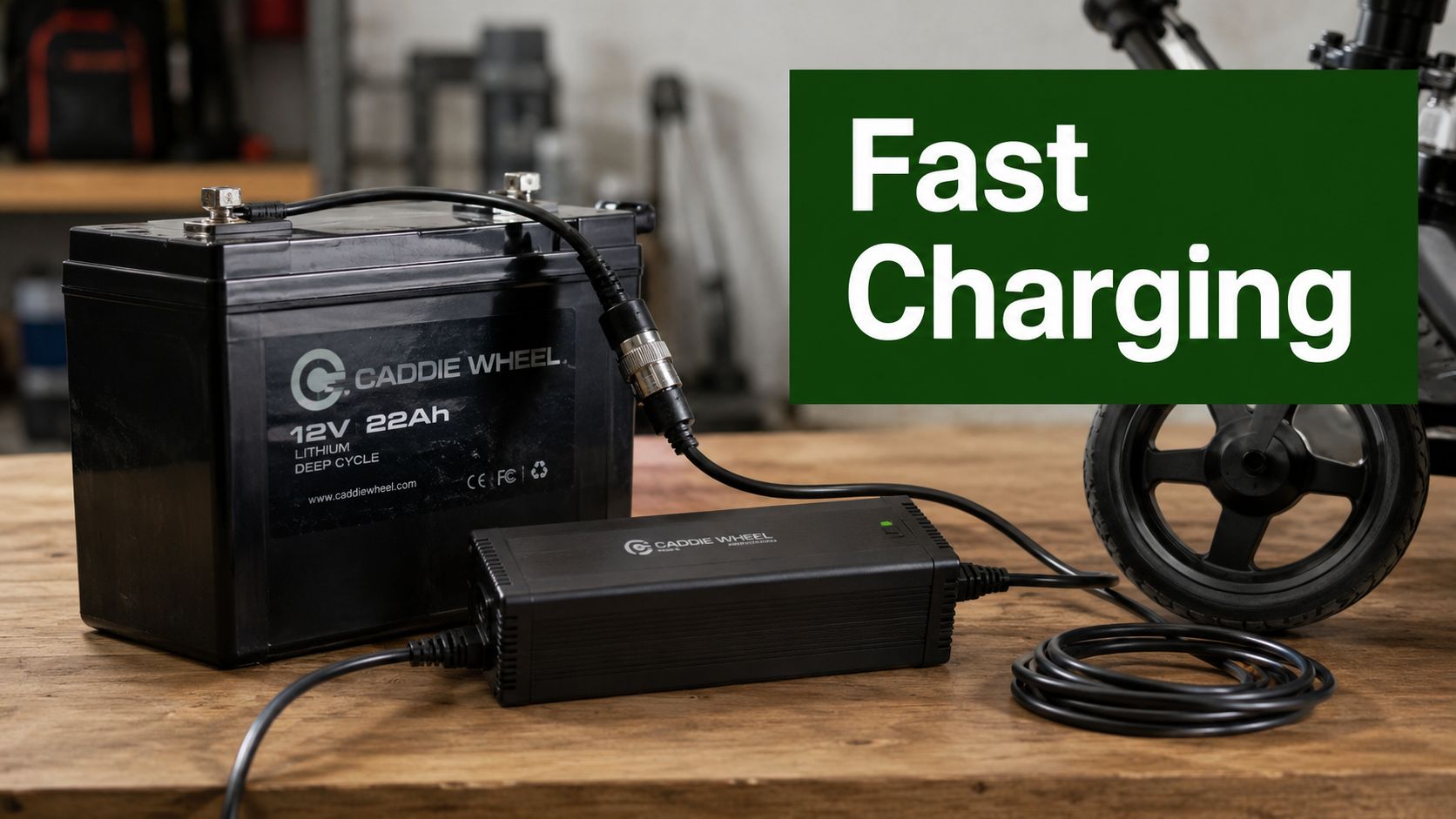 Charger Fast Charging Explained for Your Caddie Wheel