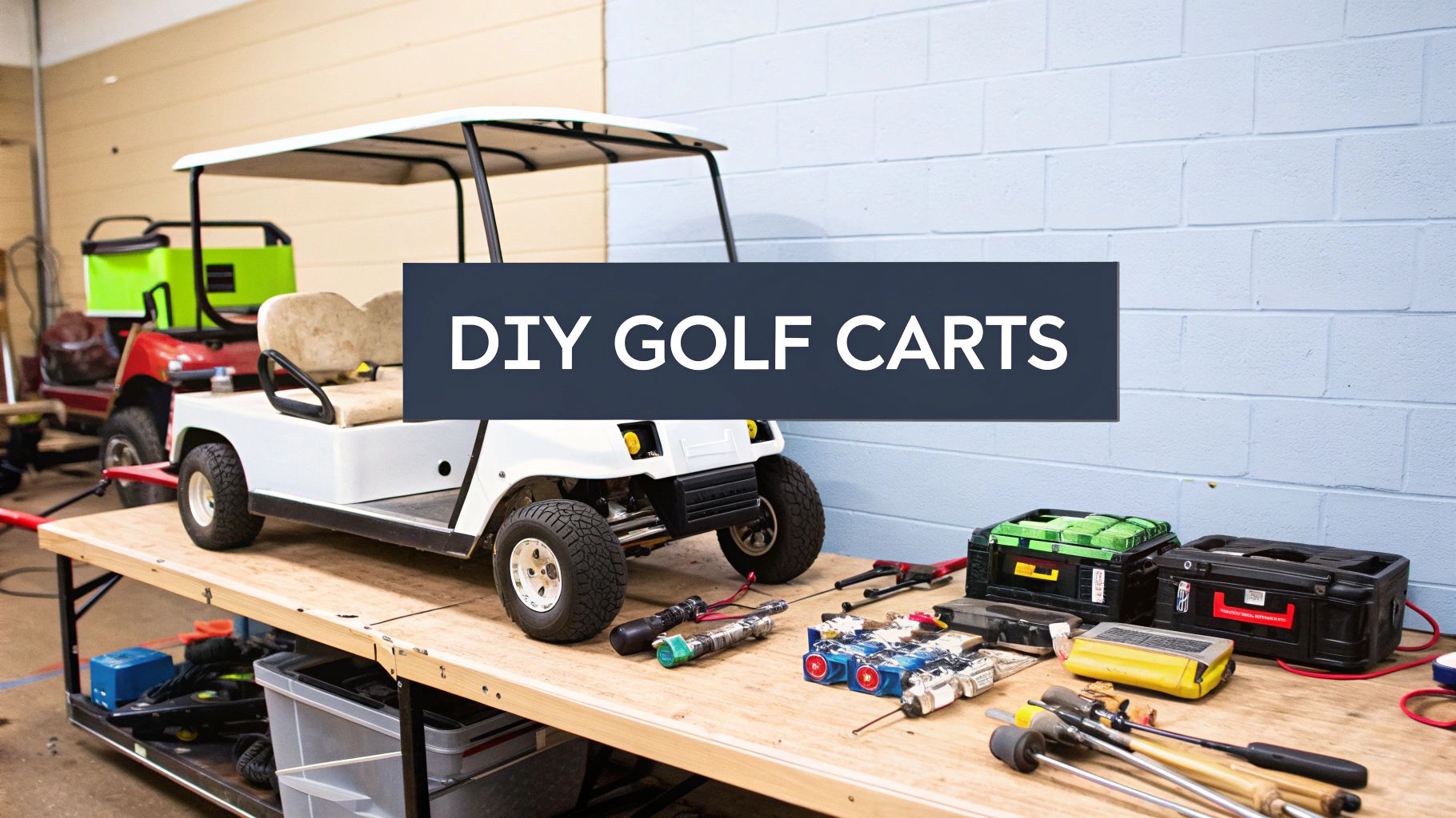 Your Guide to Do It Yourself Golf Carts
