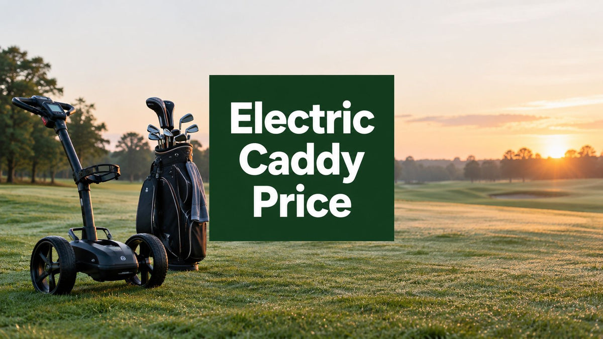 Electric Golf Caddy Price: What Drives Cost in 2026