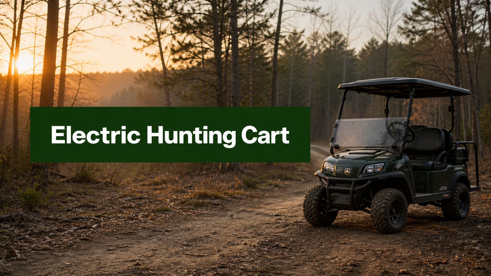 Electric Golf Cart for Hunting: The Complete Buyer's Guide