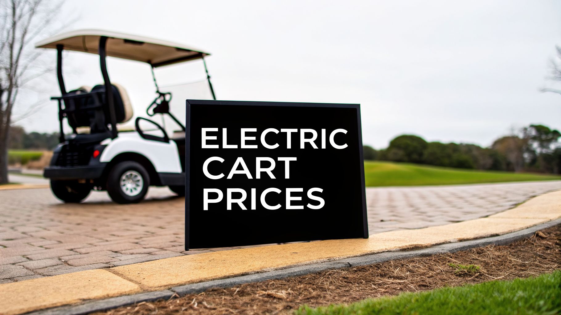 Electric Golf Carts Prices A 2026 Buyer's Guide