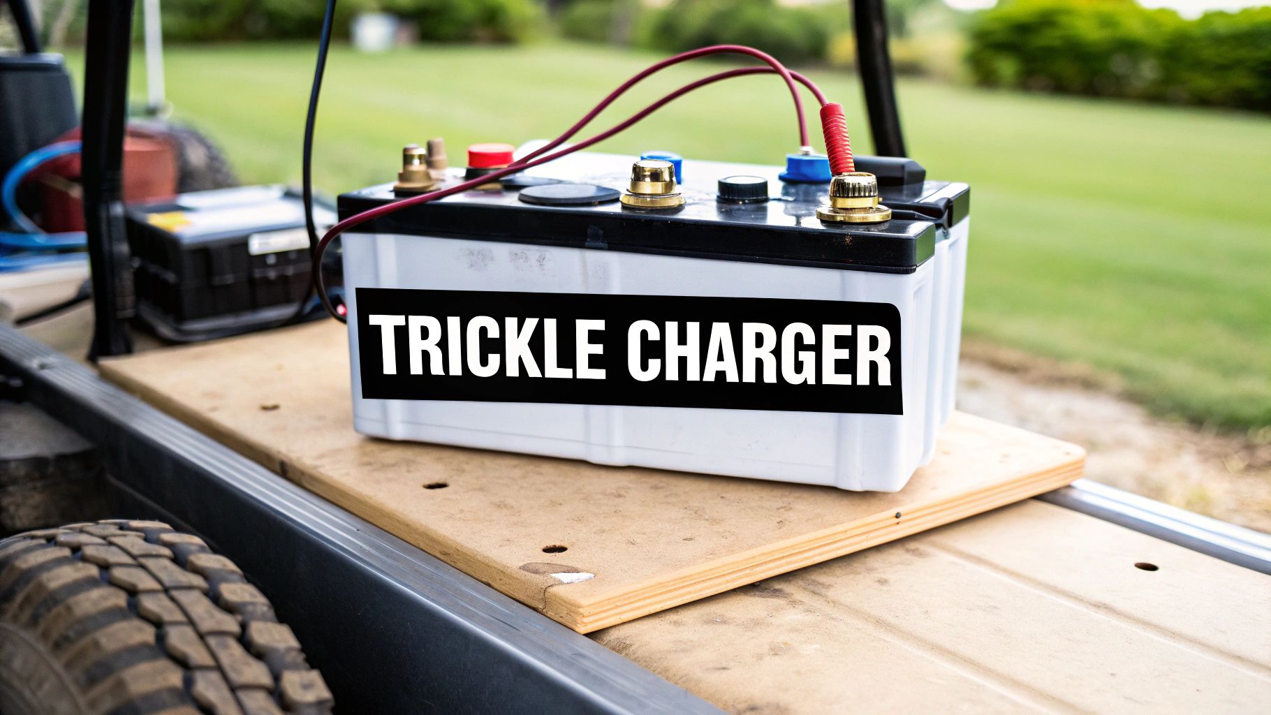 Your Guide to a Trickle Charger for Golf Cart Batteries