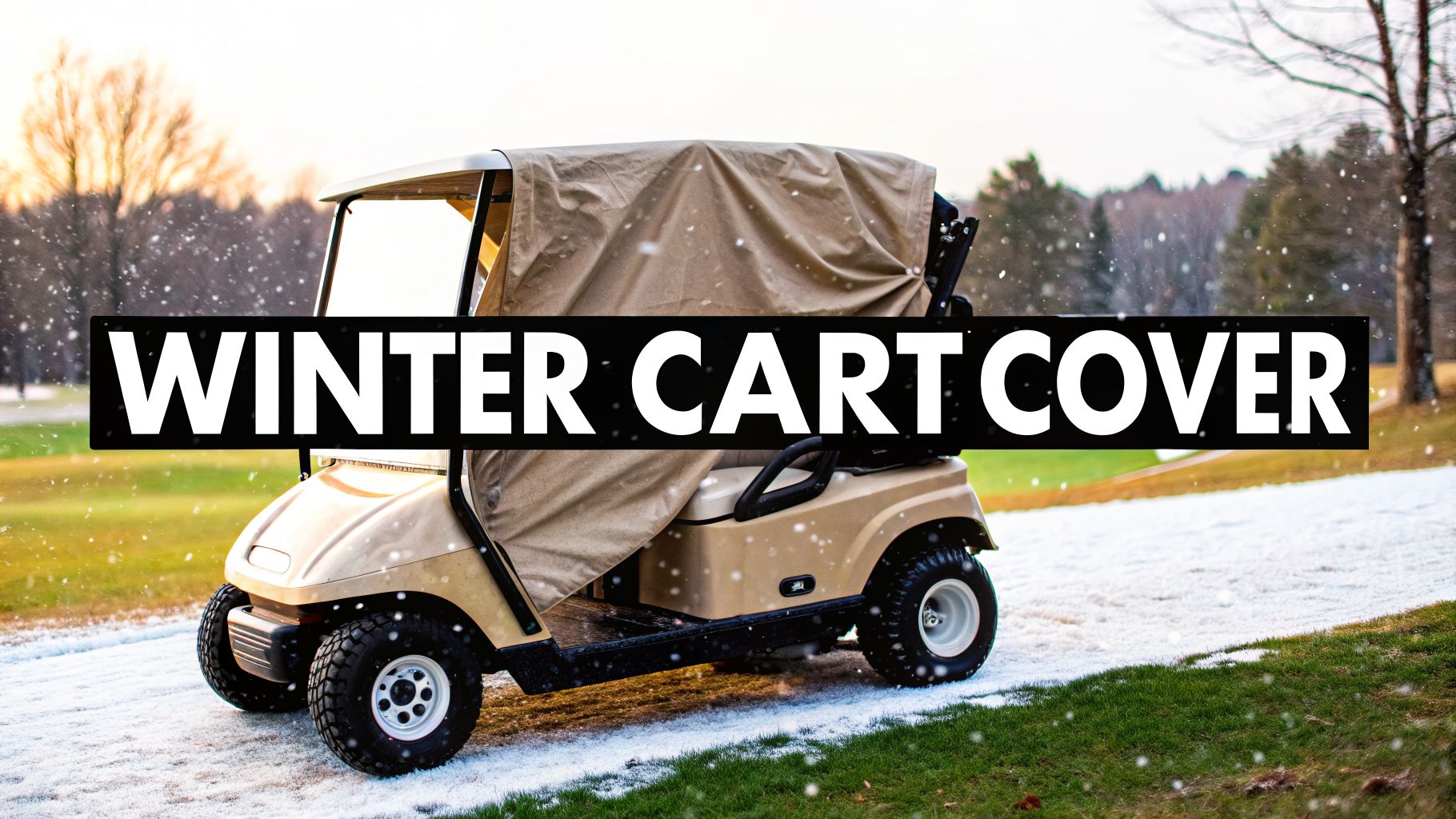 Your Guide to the Perfect Golf Cart Winter Cover