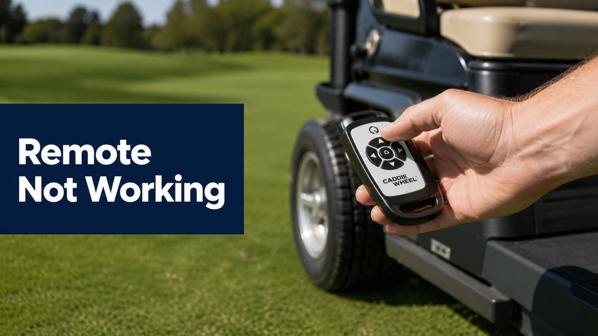 Caddie Wheel Remote Control Not Working: How to Fix It