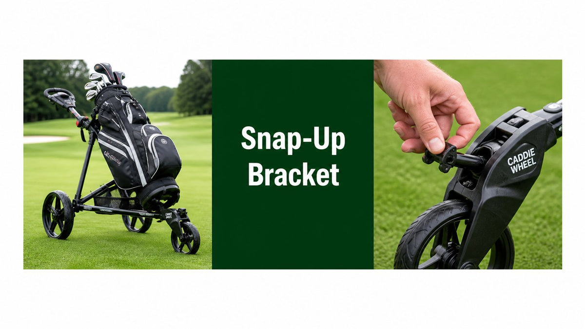 Snap Up Bracket Install Guide for the Caddie Wheel