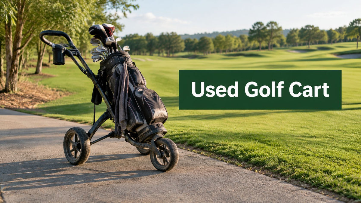 Used Golf Push Cart for Sale: Your 2026 Buyer's Guide
