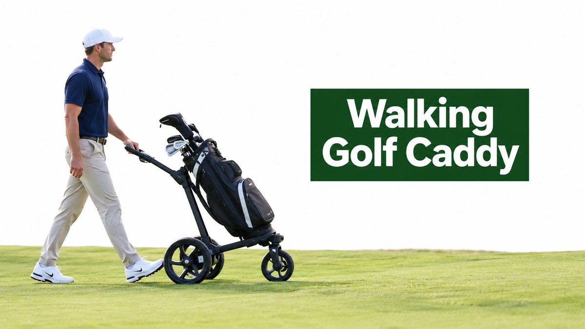 Walking Golf Caddy: What It Is and How It Works