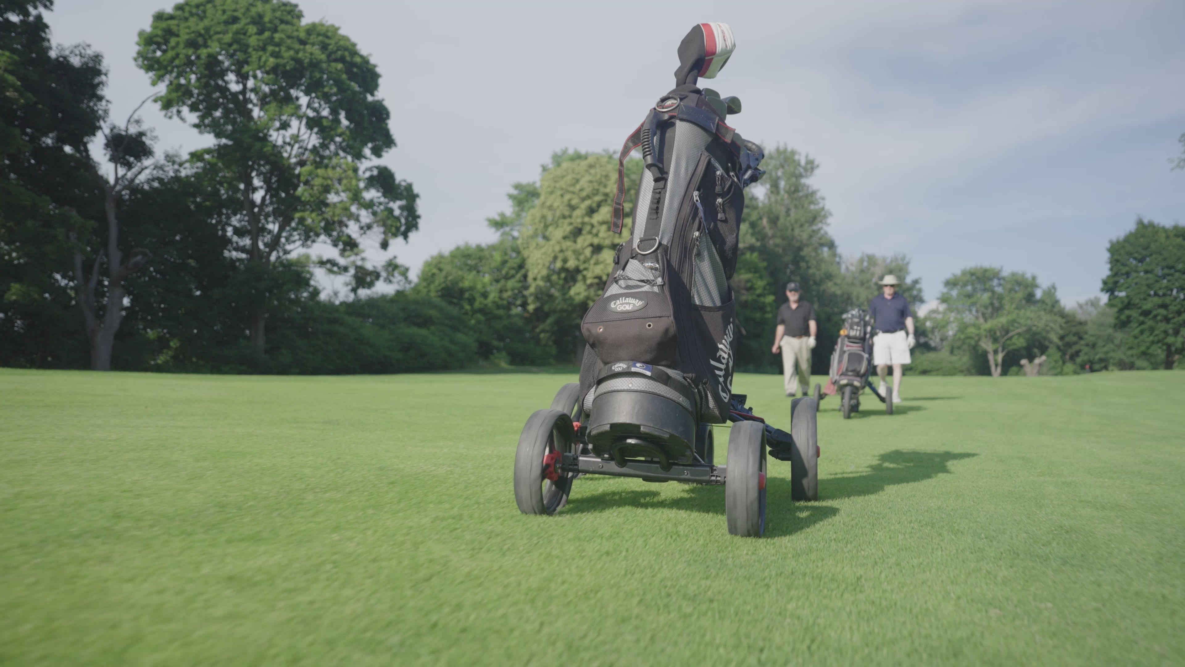 Caddie Wheel - Power Assist Your Golf Push Cart